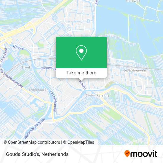Gouda Studio's map