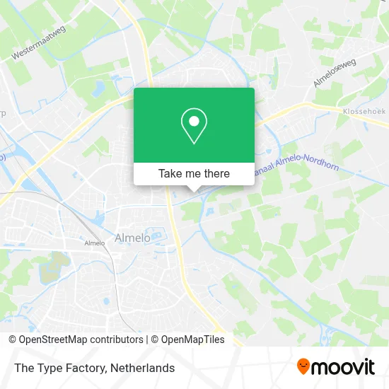 The Type Factory map