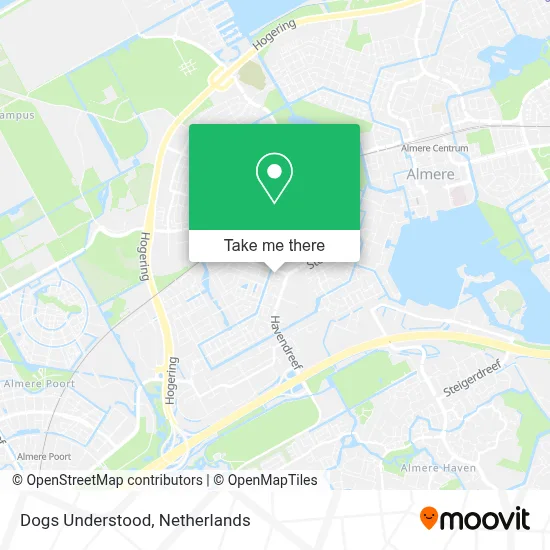 Dogs Understood map