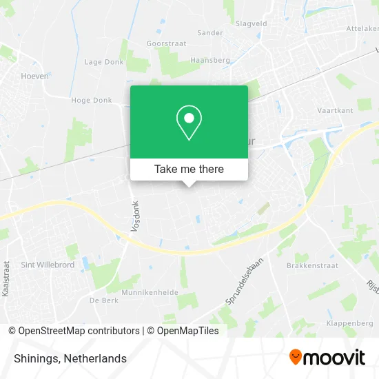 Shinings map