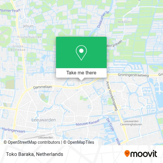 Toko Baraka map