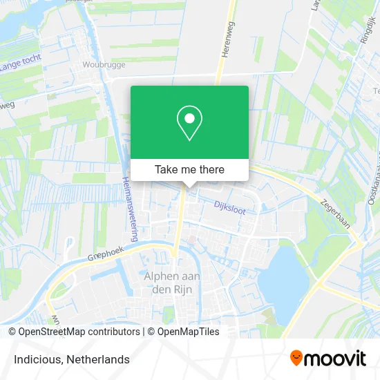Indicious map
