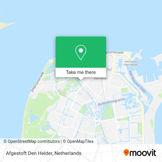 Afgestoft Den Helder map