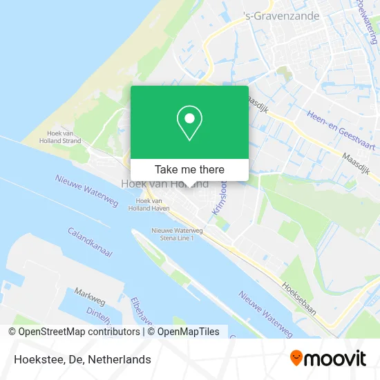 Hoekstee, De map