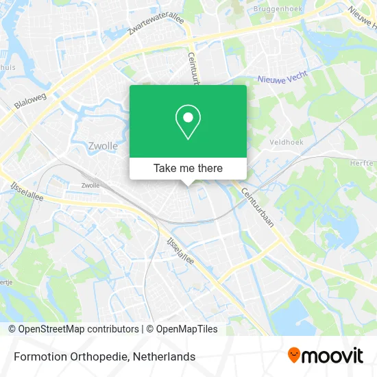 Formotion Orthopedie map