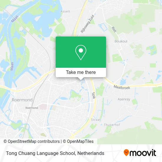Tong Chuang Language School Karte