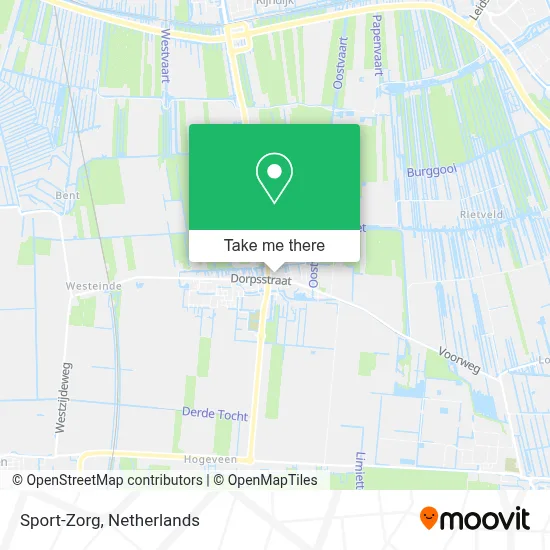Sport-Zorg map