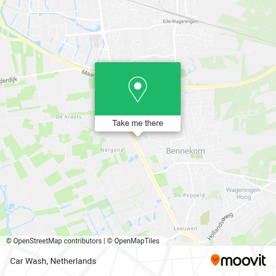 Car Wash map