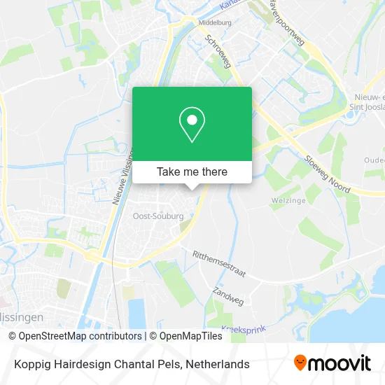 Koppig Hairdesign Chantal Pels map