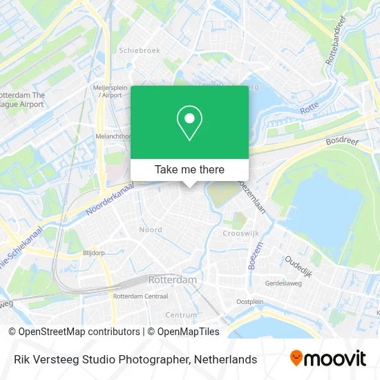 Rik Versteeg Studio Photographer map