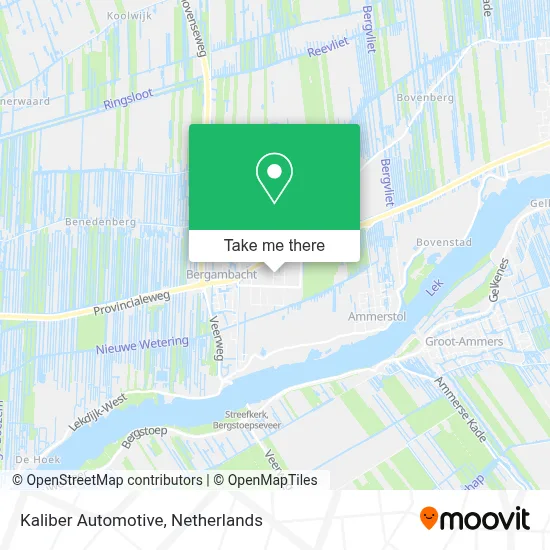 Kaliber Automotive map