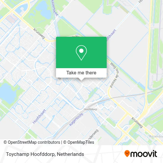 Toychamp Hoofddorp map