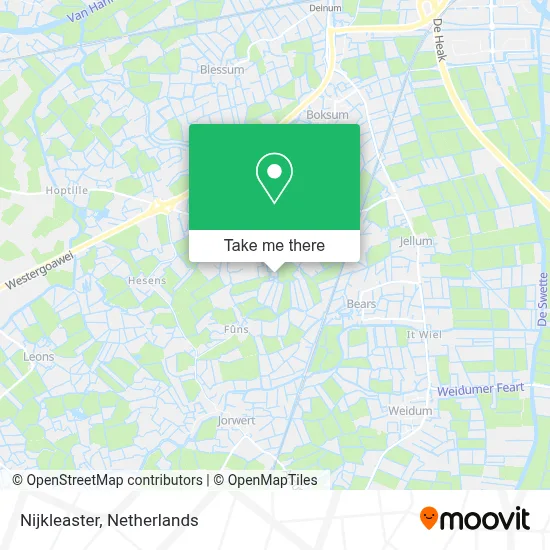 Nijkleaster map