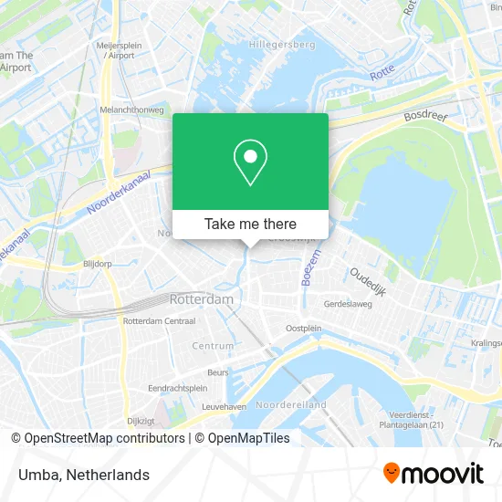 Umba map