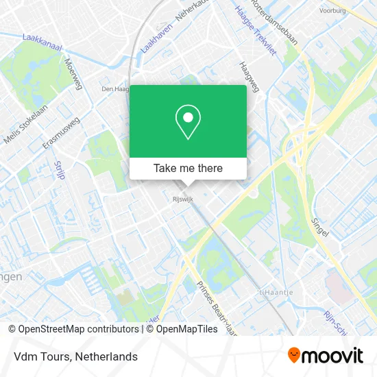 Vdm Tours map