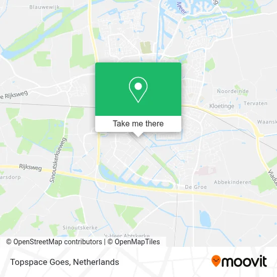 Topspace Goes map