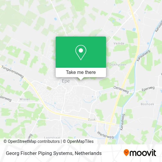 Georg Fischer Piping Systems map
