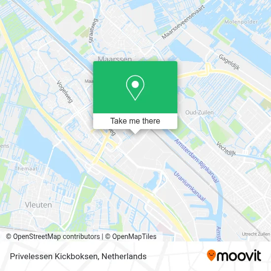 Privelessen Kickboksen map