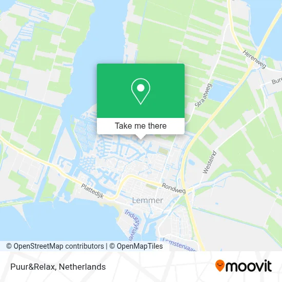 Puur&Relax map