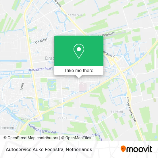Autoservice Auke Feenstra map