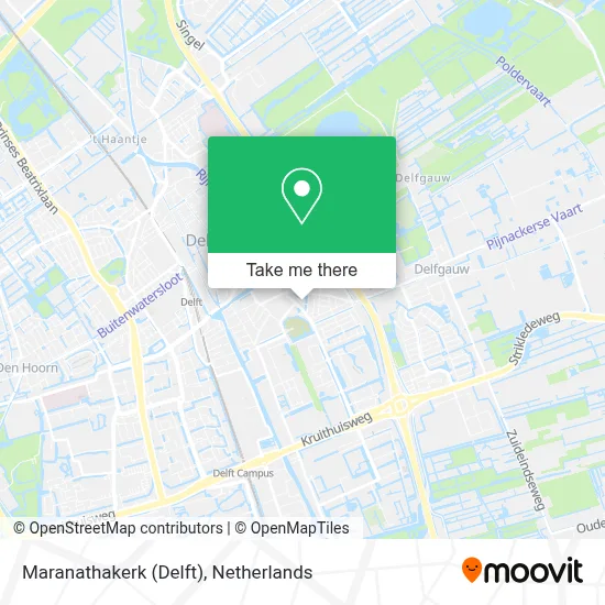 Maranathakerk (Delft) map