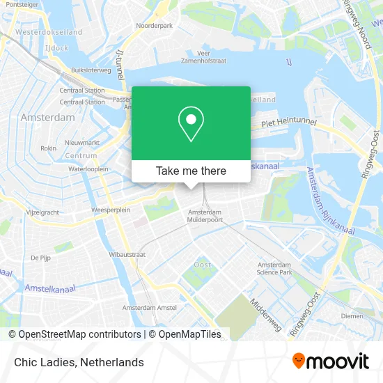 Chic Ladies map