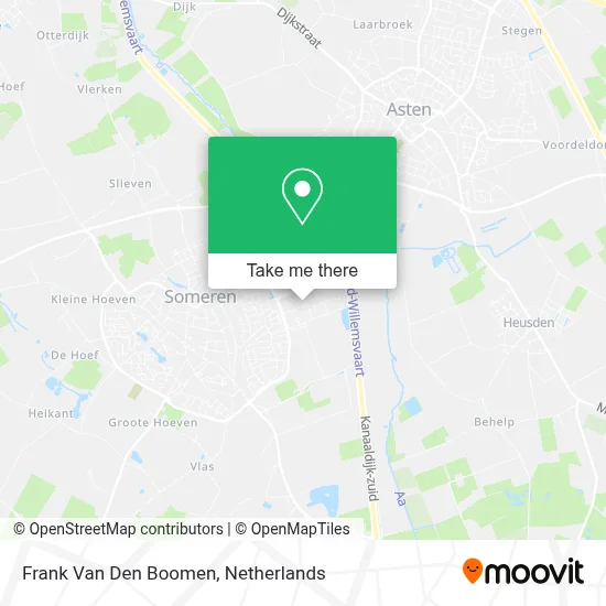 Frank Van Den Boomen map