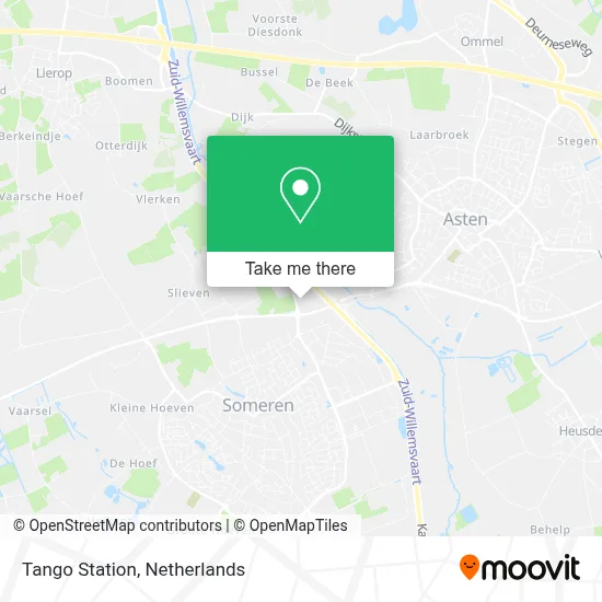 Tango Station map