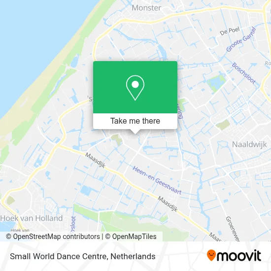 Small World Dance Centre map