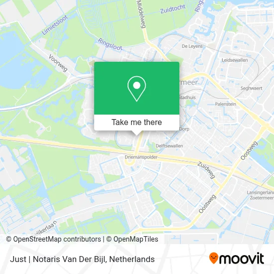 Just | Notaris Van Der Bijl map
