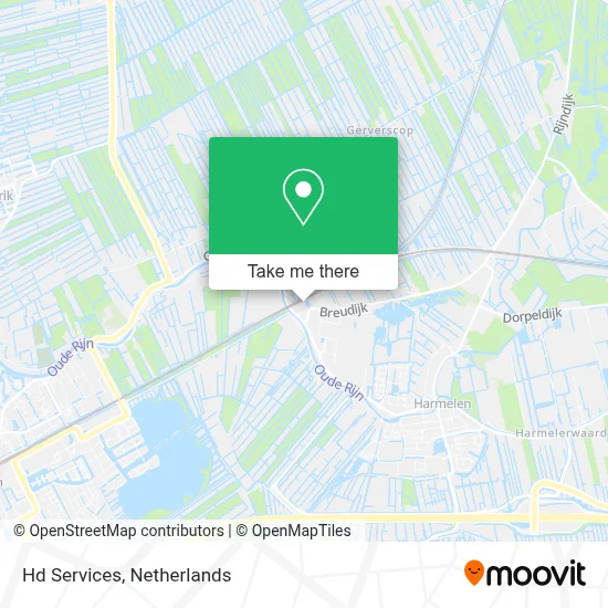 Hd Services map