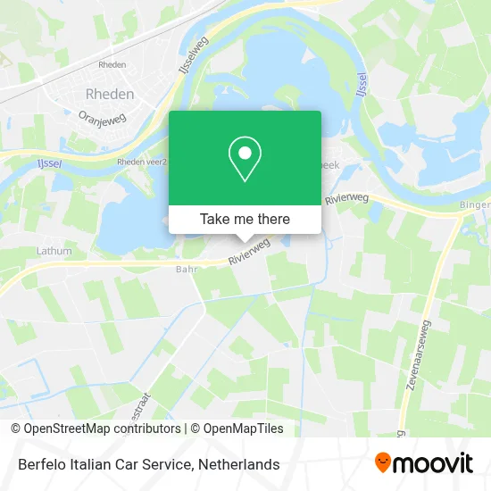 Berfelo Italian Car Service map
