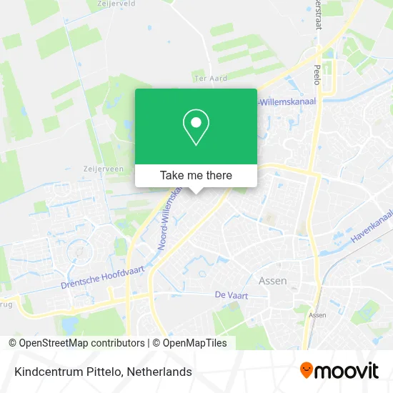 Kindcentrum Pittelo map