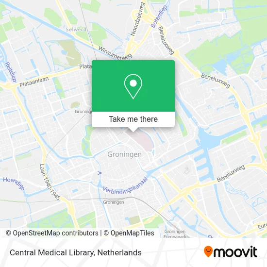 Central Medical Library map
