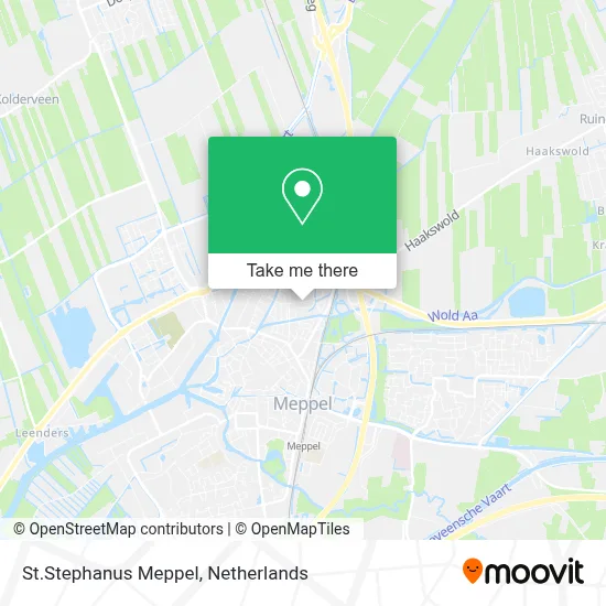 St.Stephanus Meppel map