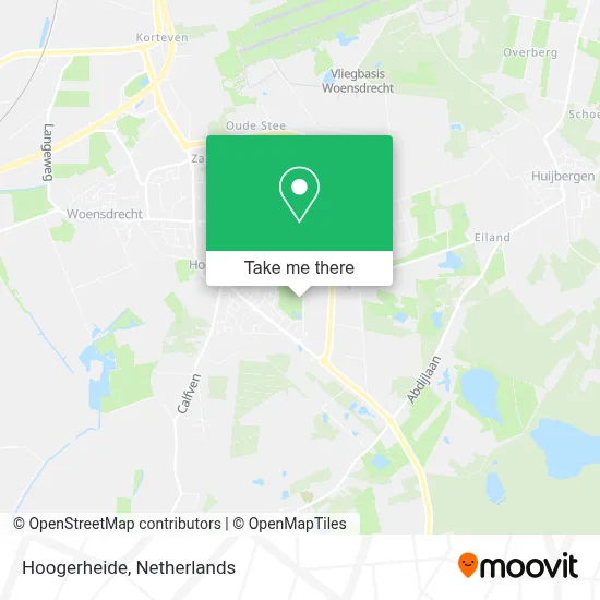 Hoogerheide map