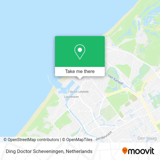 Ding Doctor Scheveningen map