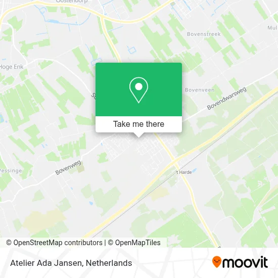 Atelier Ada Jansen map