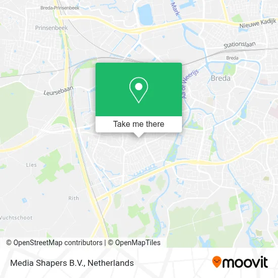 Media Shapers B.V. map