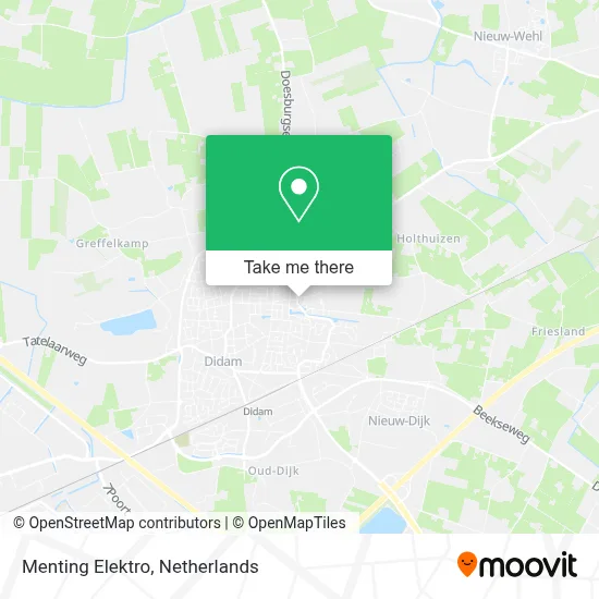 Menting Elektro map