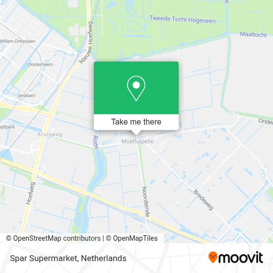 Spar Supermarkt map