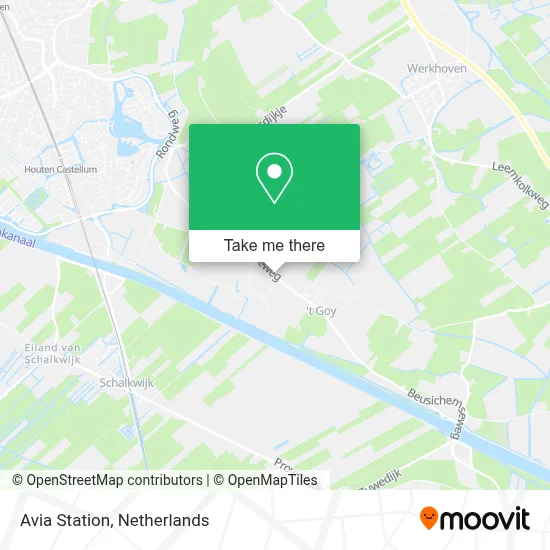 Avia Station map