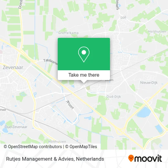 Rutjes Management & Advies Karte