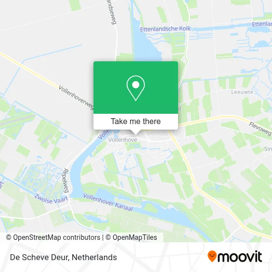De Scheve Deur map