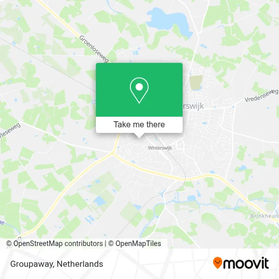 Groupaway map