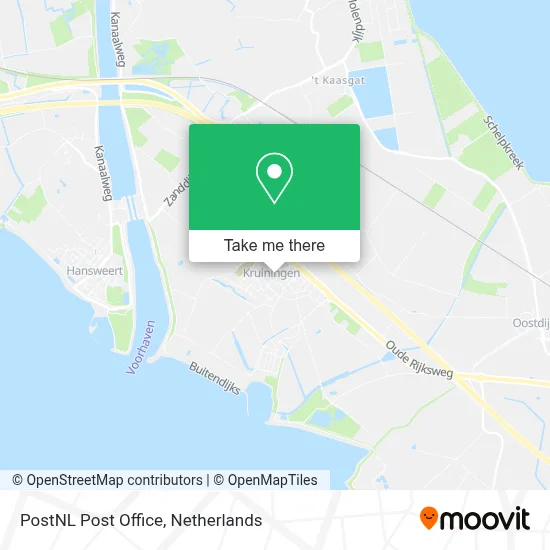 Postnl Postkantoor map