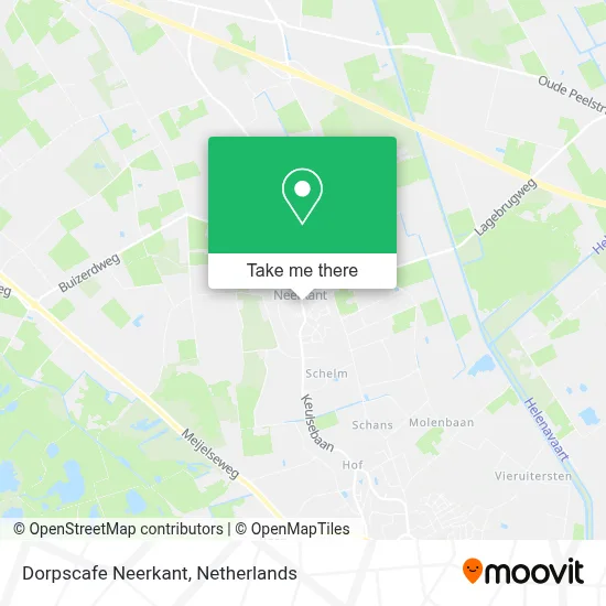Dorpscafe Neerkant map