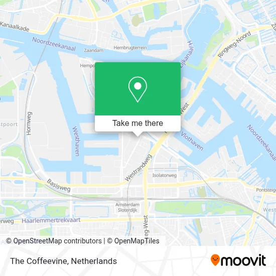 The Coffeevine map