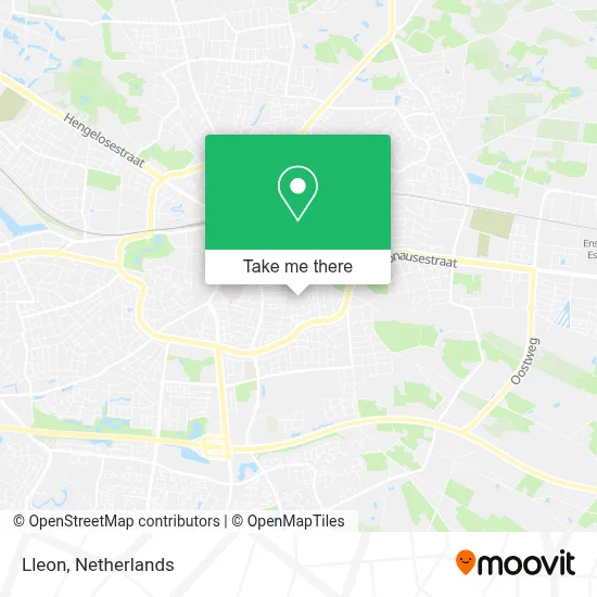 Lleon map