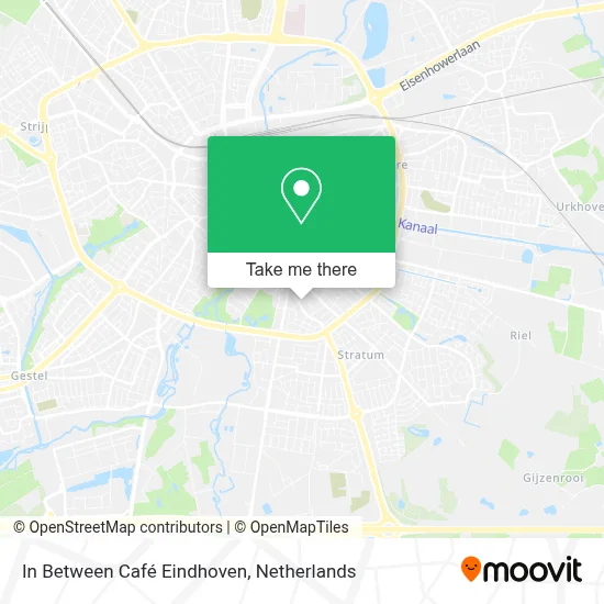 In Between Café Eindhoven map